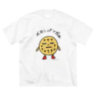 YUQUICO URACAWA(うらかわゆきこ)のメロンパンだよ ビッグシルエットTシャツ