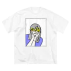 nozoのstupid girl ビッグシルエットTシャツ