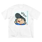 momino studio SHOPの気をつけましょうね。 ビッグシルエットTシャツ