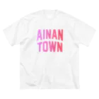 JIMOTOE Wear Local Japanの愛南町 AINAN TOWN ビッグシルエットTシャツ