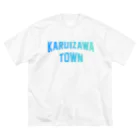 JIMOTOE Wear Local Japanの軽井沢町 KARUIZAWA TOWN ビッグシルエットTシャツ