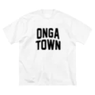 JIMOTOE Wear Local Japanの遠賀町 ONGA TOWN Big T-Shirt
