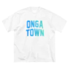 JIMOTOE Wear Local Japanの遠賀町 ONGA TOWN Big T-Shirt