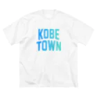 JIMOTOE Wear Local Japanの神戸町 GODO TOWN ビッグシルエットTシャツ