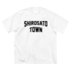 JIMOTOE Wear Local Japanの城里町 SHIROSATO TOWN ビッグシルエットTシャツ