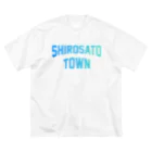 JIMOTOE Wear Local Japanの城里町 SHIROSATO TOWN ビッグシルエットTシャツ