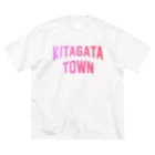 JIMOTO Wear Local Japanの北方町 KITAGATA TOWN Big T-Shirt