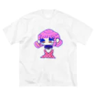 HONI HONI WORLDのCan't be transparent ビッグシルエットTシャツ