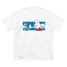 いぬボクサーやさんのいぬボクサー in ハワイ (Anoter ver.) ビッグシルエットTシャツ