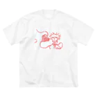 Camels Street のHeart & Human  ビッグシルエットTシャツ