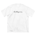 One:HappinessのOne:Happiness　ロゴデザイン ビッグシルエットTシャツ