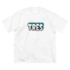 TRESのTRES logo ビッグシルエットTシャツ