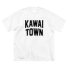 JIMOTOE Wear Local Japanの河合町 KAWAI TOWN Big T-Shirt