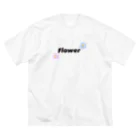 Flower.のFlower ビッグシルエットTシャツ