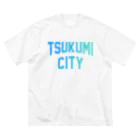 JIMOTOE Wear Local Japanの津久見市 TSUKUMI CITY ビッグシルエットTシャツ