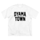 JIMOTOE Wear Local Japanの大山町 OYAMA TOWN Big T-Shirt