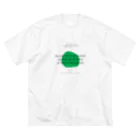 u+のta présence (green) ビッグシルエットTシャツ