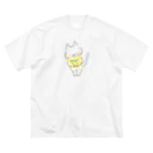 taiyakikoのぺこりねこ ビッグシルエットTシャツ