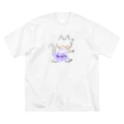 taiyakikoのねこバレリーヌ ビッグシルエットTシャツ