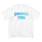 JIMOTOE Wear Local Japanの新温泉町 SHINONSEN TOWN ビッグシルエットTシャツ