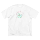 まりにゃんずのはたらきたくない たけにゃん ビッグシルエットTシャツ