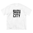 JIMOTOE Wear Local Japanの珠洲市 SUZU CITY ビッグシルエットTシャツ