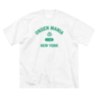 対象Tシャツ★1,000円引きセール開催中！！！のONSEN MANIA (グリーン) Big T-Shirt