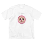 JAMI×JAMIののぞきネコ　きなこ ビッグシルエットTシャツ