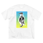 やまもりのPenguin's skeleton Big T-Shirt