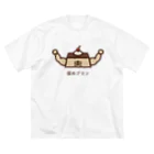 高堂玲/イラストの方の固めプリン ビッグシルエットTシャツ