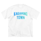 JIMOTOE Wear Local Japanの鏡野町 KAGAMINO TOWN Big T-Shirt