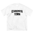 JIMOTOE Wear Local Japanの一宮町市 ICHINOMIYA CITY ビッグシルエットTシャツ