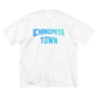 JIMOTOE Wear Local Japanの一宮町市 ICHINOMIYA CITY ビッグシルエットTシャツ