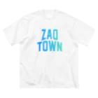 JIMOTOE Wear Local Japanの蔵王町 ZAO TOWN ビッグシルエットTシャツ