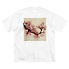 2024のAI「桜」Tシャツ（3） Big T-Shirt