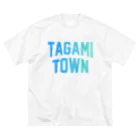 JIMOTO Wear Local Japanの田上町市 TAGAMI TOWN ビッグシルエットTシャツ