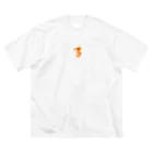 GRITの粗ドット絵・タツノオトシゴくん ビッグシルエットTシャツ