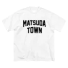 JIMOTOE Wear Local Japanの松田町 MATSUDA TOWN ビッグシルエットTシャツ