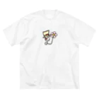 園芸大好きどんちゃんねるオリジナルの園芸大好き看護師どんちゃんねる ビッグシルエットTシャツ