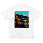 GALLERY misutawoのドイツ 夕暮れのアインベック旧市庁舎 Big T-Shirt