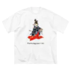 矢高あおいの【Prairie dog lover×Art】平家物語 Big T-Shirt