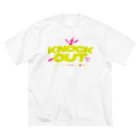 KNOCKOUTJROCKのKNOCK OUT NEW LOGO ビッグシルエットTシャツ