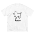 RaccoのRacco MIMI ビッグシルエットTシャツ