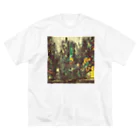 TakashiSのFuture city ビッグシルエットTシャツ