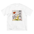 KIYOKA88WONDERLANDの大丈夫ねこちゃん Big T-Shirt