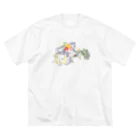 GOODS SHOP【そぞろな小窓】 SUZURI店の【ソイヤッ‼】 Big T-Shirt