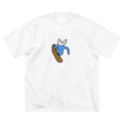 ライアンおかだのすのぼーをするねこです Big T-Shirt