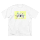 CHUNTANのマヨネィズイロ　ぺちにぃず ビッグシルエットTシャツ