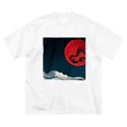 Eye2EyeのBlood Moon Dragon ビッグシルエットTシャツ