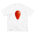 WakeUp!BalloonのRedBalloon ビッグシルエットTシャツ